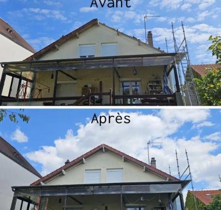 Chantier toiture bassin genevois
