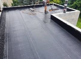 Étanchéité toit-terrasse - chantier RC Couverture